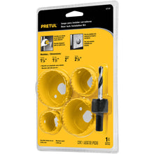 Cargar imagen en el visor de la galería, Kit 5 brocasierras para madera, blister, Pretul
