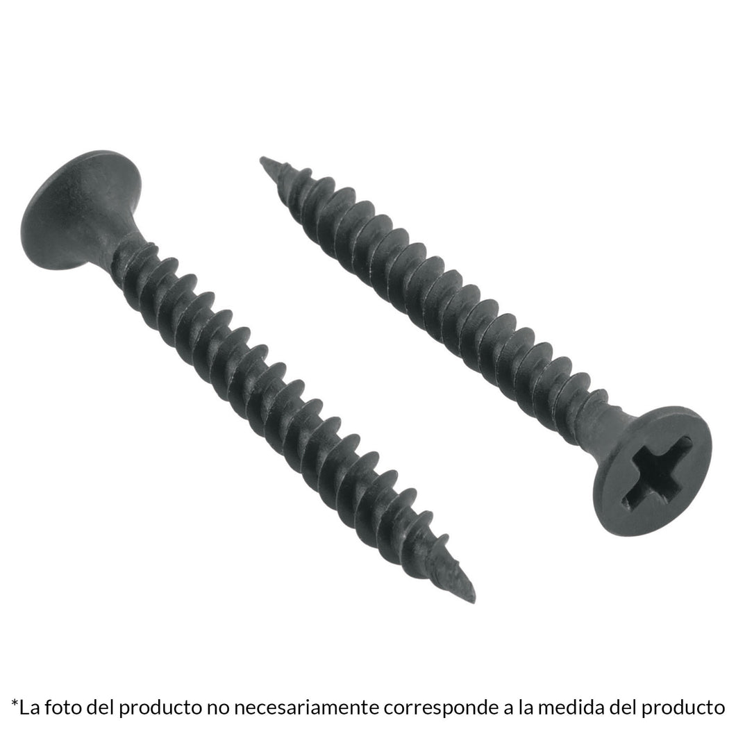 Pija multiusos 8 x 3/4', cuerda cerrada, caja con 100 piezas
