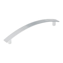 Cargar imagen en el visor de la galería, Jaladera, niquel satinado, estilo Contempo, 128 mm
