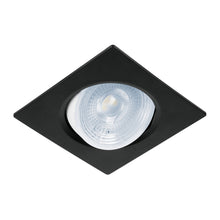 Cargar imagen en el visor de la galería, Empotrado, cuadrado, 5 W, 6500k, LED, negro
