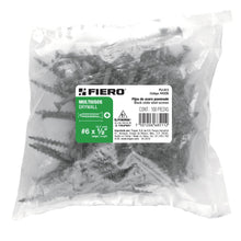 Cargar imagen en el visor de la galería, Pijas multiusos 6 x 1/2&#39;, bolsa con 100 piezas
