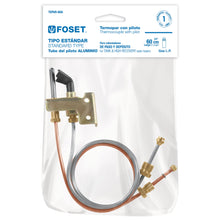 Cargar imagen en el visor de la galería, Termopar con piloto y tubo de aluminio, 60 cm
