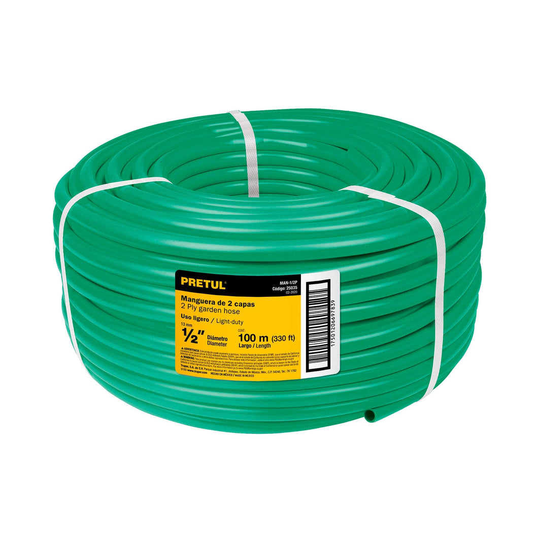 Manguera 1/2', 100 m, Pretul