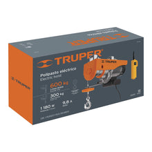 Cargar imagen en el visor de la galería, Polipasto eléctrico, 600 kg
