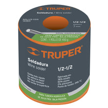 Cargar imagen en el visor de la galería, Soldadura sólida 1/2-1/2 para tubería de baja presión, 450 g
