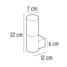 Cargar imagen en el visor de la galería, Arbotante decorativo de LED, 1 spot, 5 W, 350 lm
