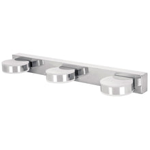 Cargar imagen en el visor de la galería, Arbotante decorativo de LED para baño, 3 spots, 10 W
